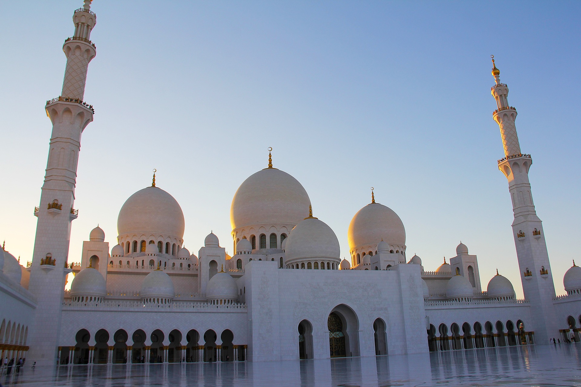 Pray, Muslim, Sheikh zayed grand mosque image.